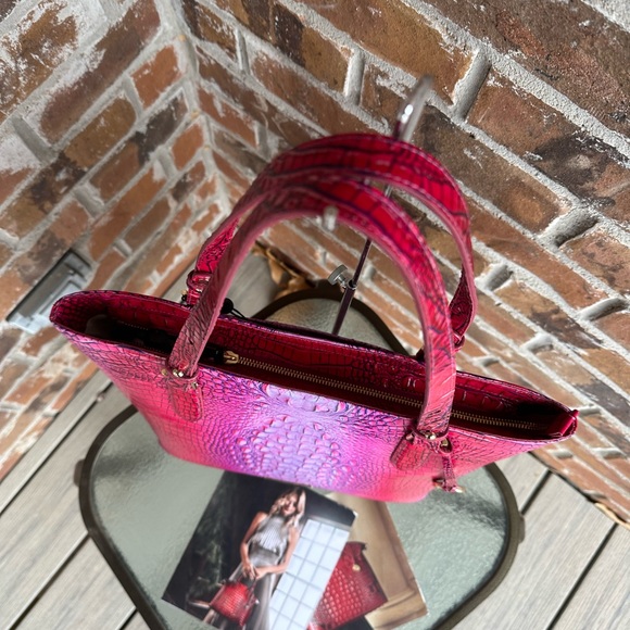 NWT Brahmin Handbag Medium Misha Tote Jazzynova Ombre Melbourne - Picture 6 of 13